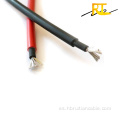 Cables solares rojos con aislamiento xlpo/xlpe cableado fotovoltaico